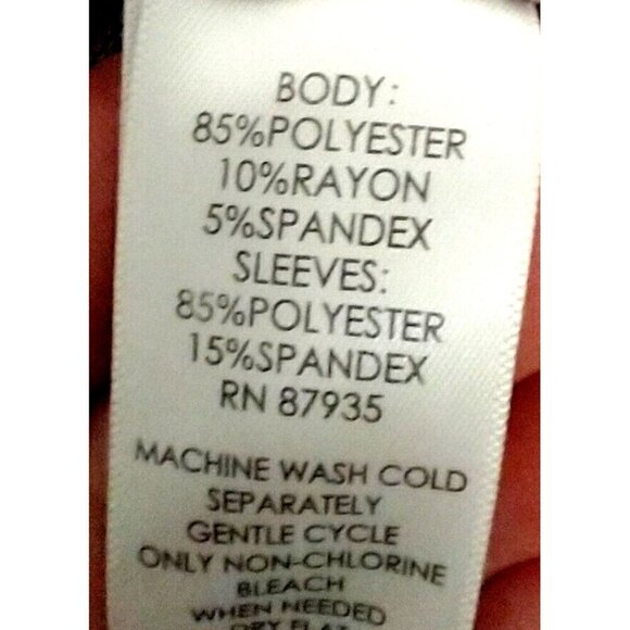 LOGO Lori Goldstein Gray Heather Asymmetrical Hem Full Zip Cardigan Pockets - XL - Picture 9 of 9